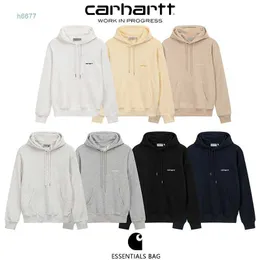 Erkek Hoodies Sweatshirts Orijinal Carhart Hoodie Klasik Küçük Mektup İşlemeli UNISEX TOP