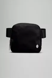 Bolsa de cinto de ioga à prova d'água Homens Mull Waist Bag Gym Ginástica Elastic Ajusta Ajuste Zipper Fanny Pack Capacidade 1L Bags externo 3601538