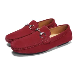 Fashion Men Loafers Men Leer Casual schoenen Hoge kwaliteit Volwassen Moccasins Men Rijschoenen Mannelijke schoenen Unisex Boys Boots 38-47