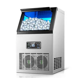 آلة صنع الثلج التلقائية آلة صناعة الجليد التجارية صانع الآلات الصغيرة آلات الأعمال الجليدية لآلة كرة الجليد لحليب شاي بار المقهى 2962