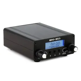 Freeshipping CZE-05B 05w Mini-Audioverstärker FM-Sender 76-108 MHz Stereo PLL LCD Farbe Schwarz Jpoks