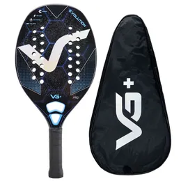 Теннисные ракетки Pro Racket Beach Tennis Full/12K/Kevlar Carbon EVA SOFT с чехлом Tenis Raquete Beach Tennis 231109