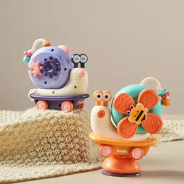 Potties Travel 5 in1 زحف Snail Baby Toy Montessori Infant Bath Toys for Kids Toddler Born Toy Toy Toys Educational 231109