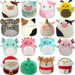 Wholesale 20cm Axolotl Plush Toy 44 Styles Kawaii Cows Dinosaur Frog Stuffed Animals Plushie Baby Soft Pillow Children Gift