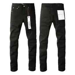 Purple Brand Jeans American High Street Black Pleated Basicl2jp