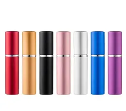 5 ml Mini Portable Refillable Parfym Atomizer Colorful Spray Bottle Ply Parfume Bottles Fashion Parfym Bottle 419Qh