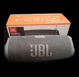 Laddning 5 Bluetooth -högtalare Charge5 Portable Mini Wireless Outdoor Waterproof Subwoofer Högtalare Stöd TF USB -kort 5 Färger med Retail Box7346243