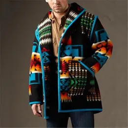 Herrjackor Mäns vinterjacka plus fleece streetwear tryckta jackor för män avslappnad varm tjock jacka överdimensionerade personliga manliga kläder 231110