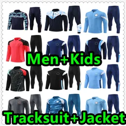 23 24 Haaland Tracksuit Soccer Jerseys Mans Cities Istanbul Kit Mahrez Grealish de Bruyne Foden Football Shirt Kids 2023 2024 J.Alvarez Mancheste Man City 999