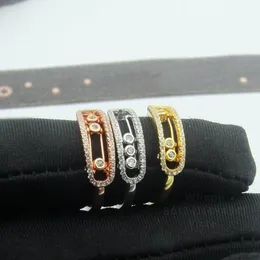 anéis para mulheres designer banhado a ouro 18 K diamante T0P qualidade reproduções oficiais marca designer de moda presente requintado 016