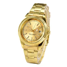 メンズメカニカルゴールドデート時計36 41mm自動フルステンレススチールラミナス防水女性ウォッチユニセックススタイルのクラシック腕時計