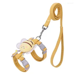 Dog Collars Cute And Practical Pet Traction Undershirt Leash All In One Suitable For Small Medium-Sized Pets Cats Dogs Universal