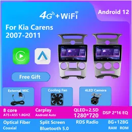 10インチAndroid Car Video Multimedia Player GPS Navigation Autoradio for Kia Carens 2007 2008-2011 WiFi FM Radio BT DSP