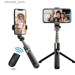 Selfie Monopods Bluetooth Pilot Selloe Selfie Strucie z składanym uchwytem statywowym Stojak na iOS Android iPhone 12 Pro GoPro Cameras Q231110