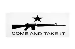 90x150cm 3x5fts Come and Take It Flag Gonzales Historical M4 Carbin Gun Molon Labe Direct Factory Whole6927388