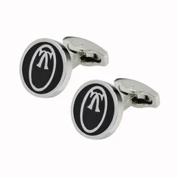 Luxurys Designer Cuff Link مجوهرات عالية الجودة للأزياء للرجال للنساء رسائل كلاسيكية الكفة روابط القميص Accessorie Wedding Actimisite Giftlinks T535