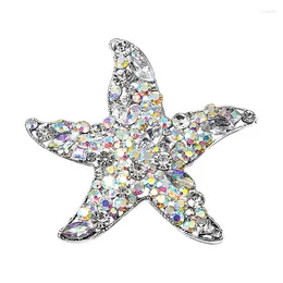 Broches MITTO PROJETADOS JÓIAS DE MODA E ACESSÓRIOS Strass pavimentados grande estrela do mar broche de vestido de alta qualidade