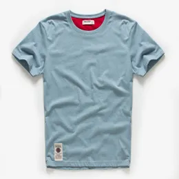 Mäns T-shirts Summer Men's T-shirt Pure Cotton T-shirt Men's Shoulder Strap O-Neck Basic Men's T-Shirt Högkvalitativ klassisk topp 230410