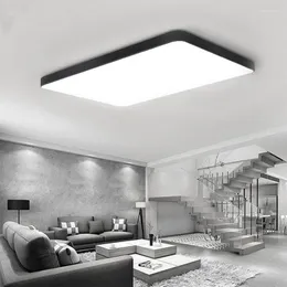 مصابيح السقف مصباح LED حديث مربع قابلاً عن قابلية لغرفة المعيشة غرفة نوم الإضاءة الداخلية الإضاءة الإضاءة المنزل