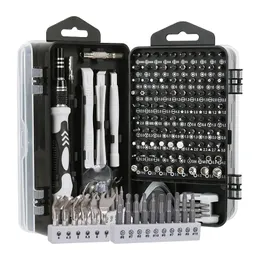 Screwdrivers Screwdriver set 138/135/115 in 1 magnetic torx Phillips screwdriver set with screwdriver wrench repair phone PC manual tool set 230410