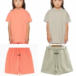 ESS Kids Clothing Sets Baby Boys Girls Clothes Designer Summer Luxury Tshirts And Shorts Tracksuit Children youth Outfits Short Sleeve Shirt U0QX#