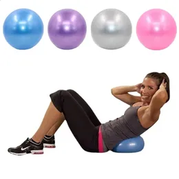 Yoga Balls 25cm Pilates Ball Explosion proof Core Indoor Balance Exercise Gym for Fitness Equipment 231109