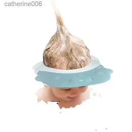 Шапочки для душа Yy Детская шапочка для шампуня Детская шапочка для купания Регулируемая детская шапочка для шампуняL231110