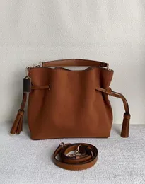 أعلى أصلية CM091 Andy Tote Full Deerskin Crossbody Bag 10A Bag Bag Hights Hight