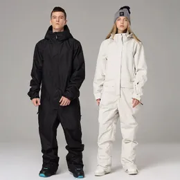 Tute da sci Impermeabili con cappuccio da uomo Tuta da sci Sport Donna Tuta da neve Inverno Outdoor Abbigliamento da snowboard femminile Tuta da uomo 231109