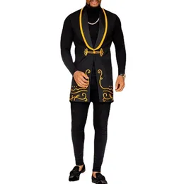 Ethnische Kleidung Frühling und Sommer Afrikanische Männer Drucken Plus Size Mantel Afrikanische Kleidung für Männer Afrikanische Kleidung S-4XL 230408