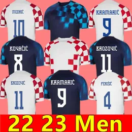 2023 Croacia Modric Soccer Jerseys National Team Mandzukic Perisic Kalinic 22 23 Kovacic Rakitic Kramaric Unileds Retro 1997 1998 2002 Croacia Football Shirt