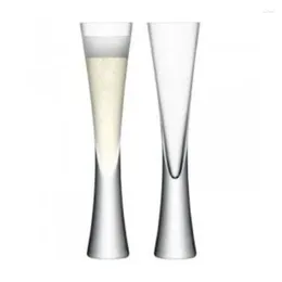 Vinglas i små vilda midjor 150-200 ml Champagne Sparkling Sweet Cup Bar Banket Festival Goblet Gift Set