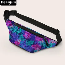 Waist Bags Deanfun Bag For Women Colorful 3D Printed Pouch Fashion Bum Purse Belt 18072