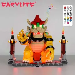 Blocks EASYLITE Building Blocks Light For Ideas 71411 The Mighty Bowser(NOT Include the Model) LED Lighting Accessories Set DIY Toyszln2301110