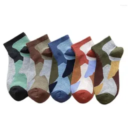 Women Socks Camouflage Cotton Fashion عرضة رياضية غير رسمية Sock Ladies Olive Army Green Harajuku Middle Tube Sox GG