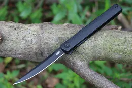 Coltello a lama pieghevole tascabile EDC con cuscinetto a sfere 7097 8Cr13Mov Lama nera Maniglia GRN Coltelli di sopravvivenza all'aperto con scatola al minuto