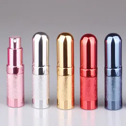 6ml Metal Glass Spray Bottle Portable Perfume Bottle Travel Aluminum Perfume Tube Cosmetic Spray Bottle Empty Lotion Bottles