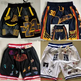 Shorts de basquete masculinos com bolsos costurados autênticos Eastern Western All-Star Esportes casuais com bolsos Calça de moletom com zíper respirável Calça de praia para treinamento em academia