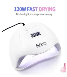 120W SUNX PLUS UV LEDランプネイルドライヤー36 LEDドライヤーランプポリッシュサンライトタイマー1030​​60S for Nail Dryer6089553