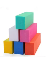 ملفات الأظافر المخازن المؤقتة Sanding Block 10pcs 4 Way Colorbuffing طحن تلميع العازلة العازلة