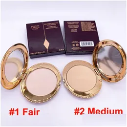 Face Powder Airbrush Flawless Finish Skin Perfecting Micro Complexion Setting Medium Fair 0.28Oz Brand Makeup Drop Delivery Health Be Dhs71