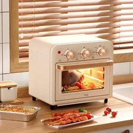 Fornos elétricos Forno de cozinha Pequeno multifuncional fritar eletrodoméstico integrado
