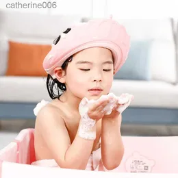 Bonnet de douche pour bébé, bonnet de douche réglable en silicone souple  pour enfants, bonnet de douche pour enfants de 0 à 6 ans pour protéger les  oreilles et les yeux de