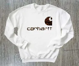 Men's Hoodies Sweatshirts Autumn and Winter New Carhart Leopard Casual Loose Women's Sweater