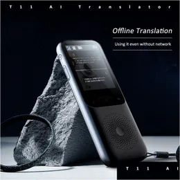 Smart Translator Smart Translator T11 Inteligentne tłumaczenie głosowe PO wifi Ai język hine 230518 Drop dostawa elektronika inteligentna el dhcyx