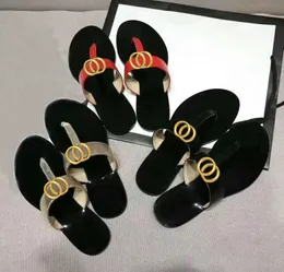 Тапочки классические мужские тапочки летние резиновые дно пляжные пляжные пластинки с плоской каблукой дизайнерские обувь сандалии металлическая пуговица Lazy Lady Loafers шлепанцы большой размер