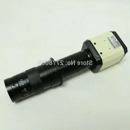 Бесплатная доставка 20MP HD промышленная цифровая камера для электронного микроскопа VGA CVBS USB AV ТВ-выходы 10X-180X объектив с креплением C Jfkox