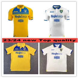 23 24 Frosinon Calcio Soccer Jerseys 2023 2024 Hem Bort från tredje män Fotbollskjortor uniformer