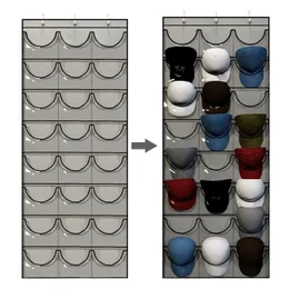 Os porta -cusistas do armazenamento organizador de bolsos transparentes protegem o chapéu da porta do suporte do suporte do suporte do suporte para as tampas de beisebol 230410