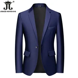 Garnitury męskie Blazers butik butikowy kraciasta męskie biuro biznesowe marynarki garnickie Suits dla męskiego saco hombre blazer garnitury 231110